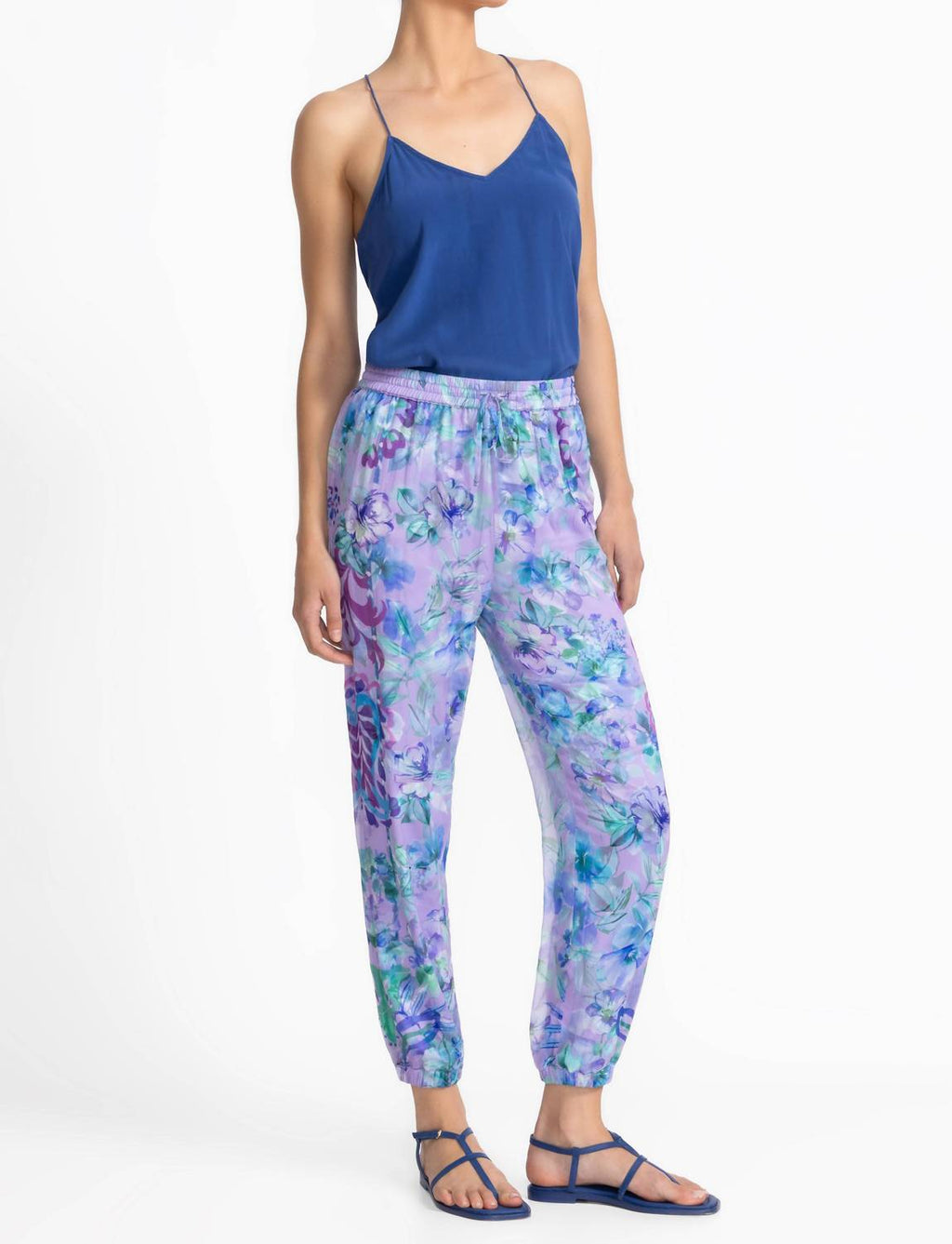Nina Jogger Pant In Rose Of Sharon Purple