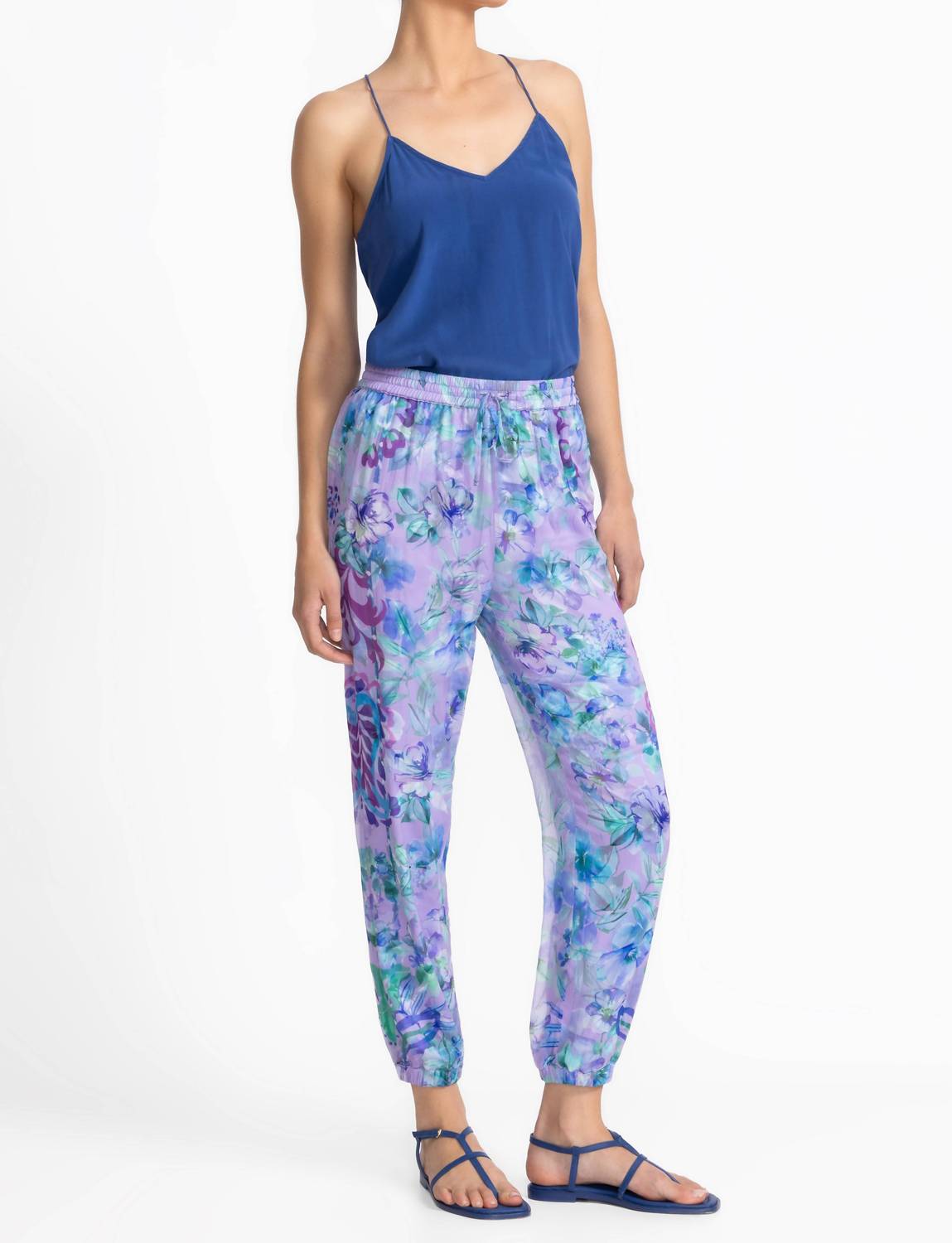 Nina Jogger Pant In Rose Of Sharon Purple