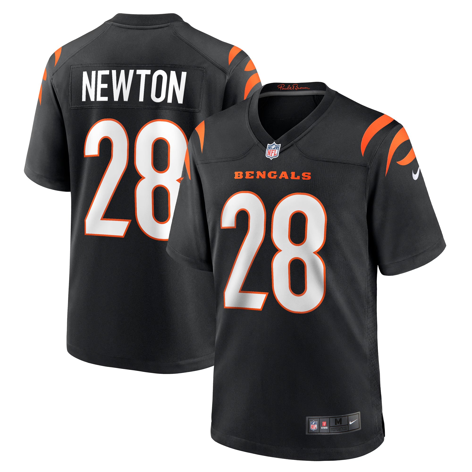 Cincinnati Bengals Josh Newton Black Game Jersey
