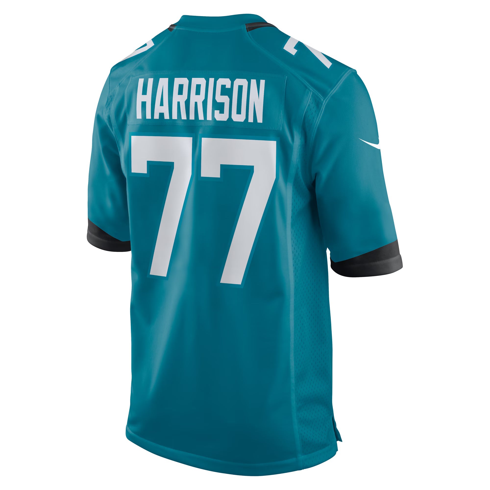 Jacksonville Jaguars Anton Harrison Teal Game Jersey