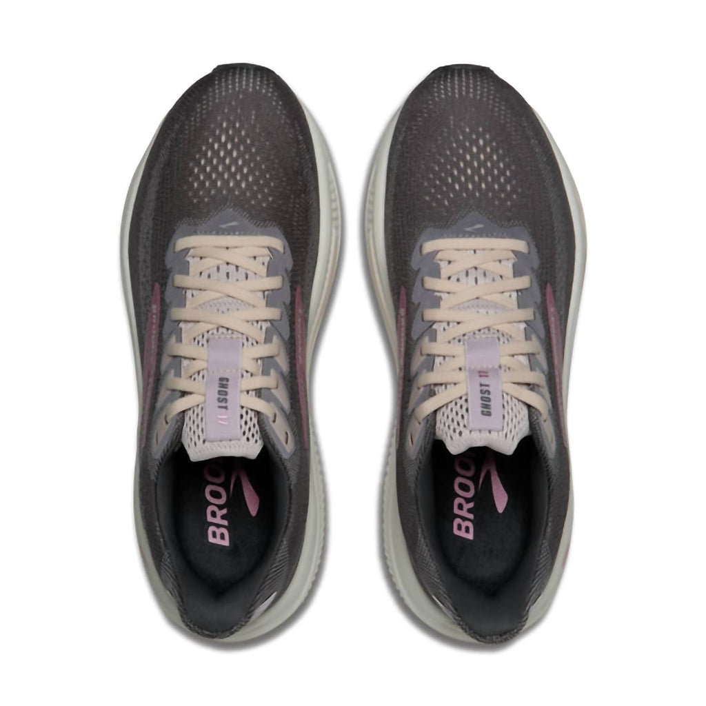 Women's Ghost 17 Shoe - Medium In Poppy Seed/pink/bluewash