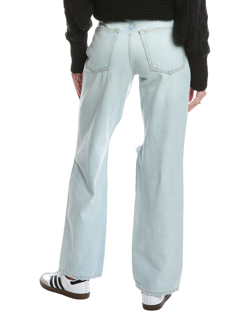 RE/DONE Loose Long Acqua Destroy Jean