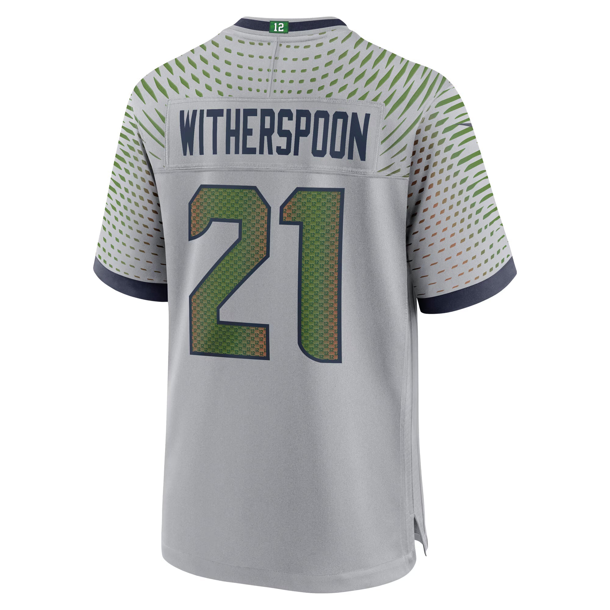 Seattle Seahawks Devon Witherspoon Wolf Gray 2025 Rivalries Collection Game Jersey