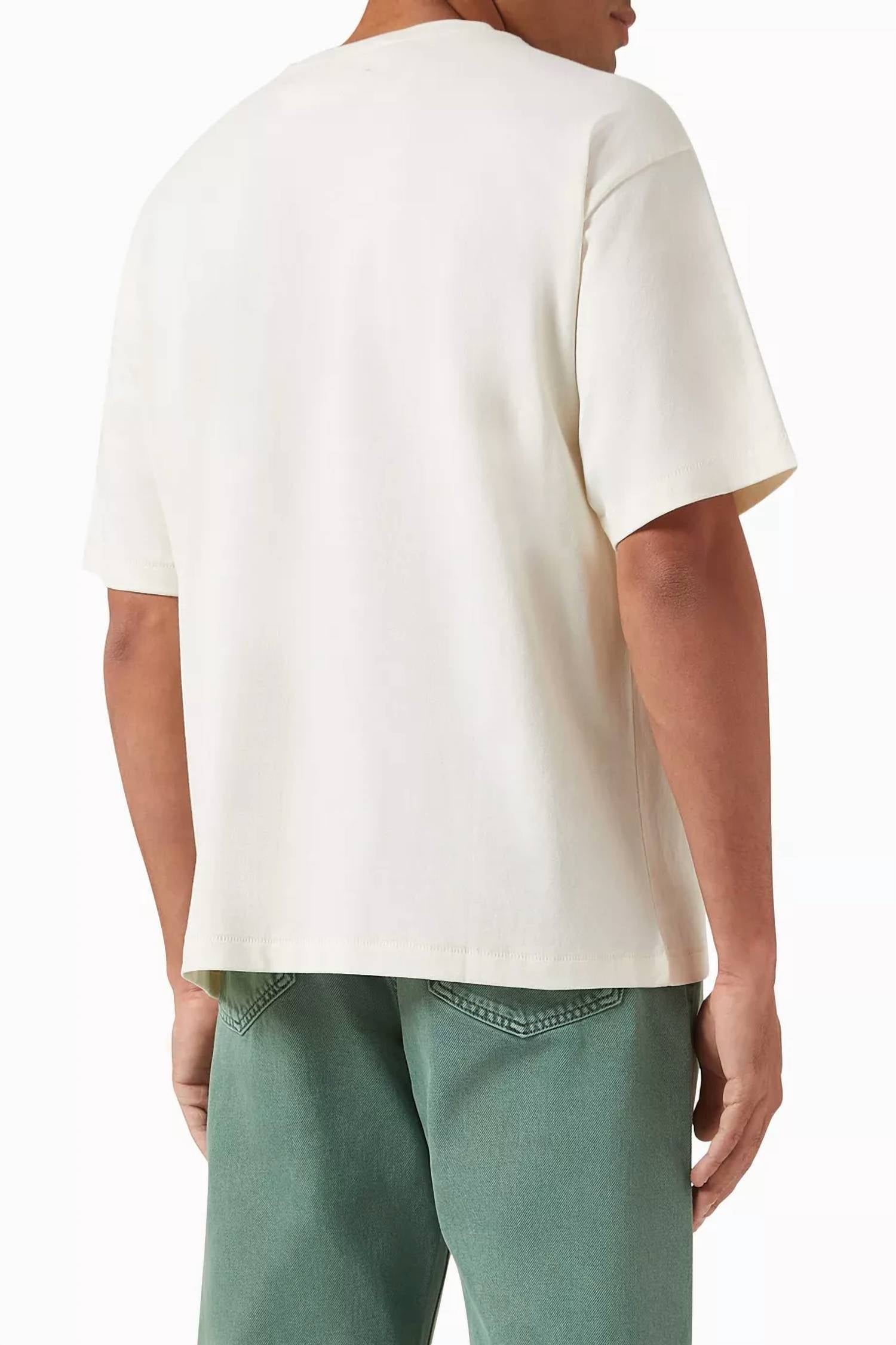Smiley Smile Anyways T-Shirt In White