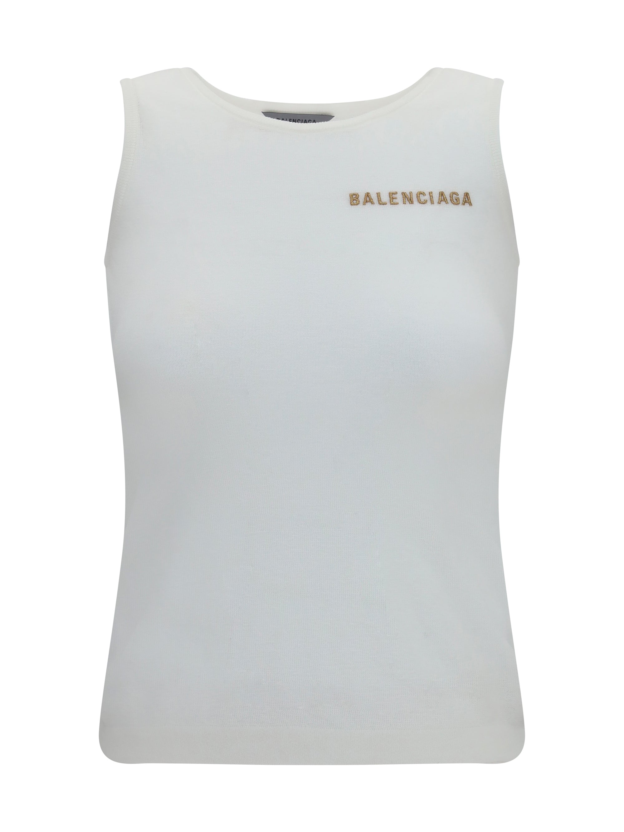 Balenciaga Women Logo Tank Top