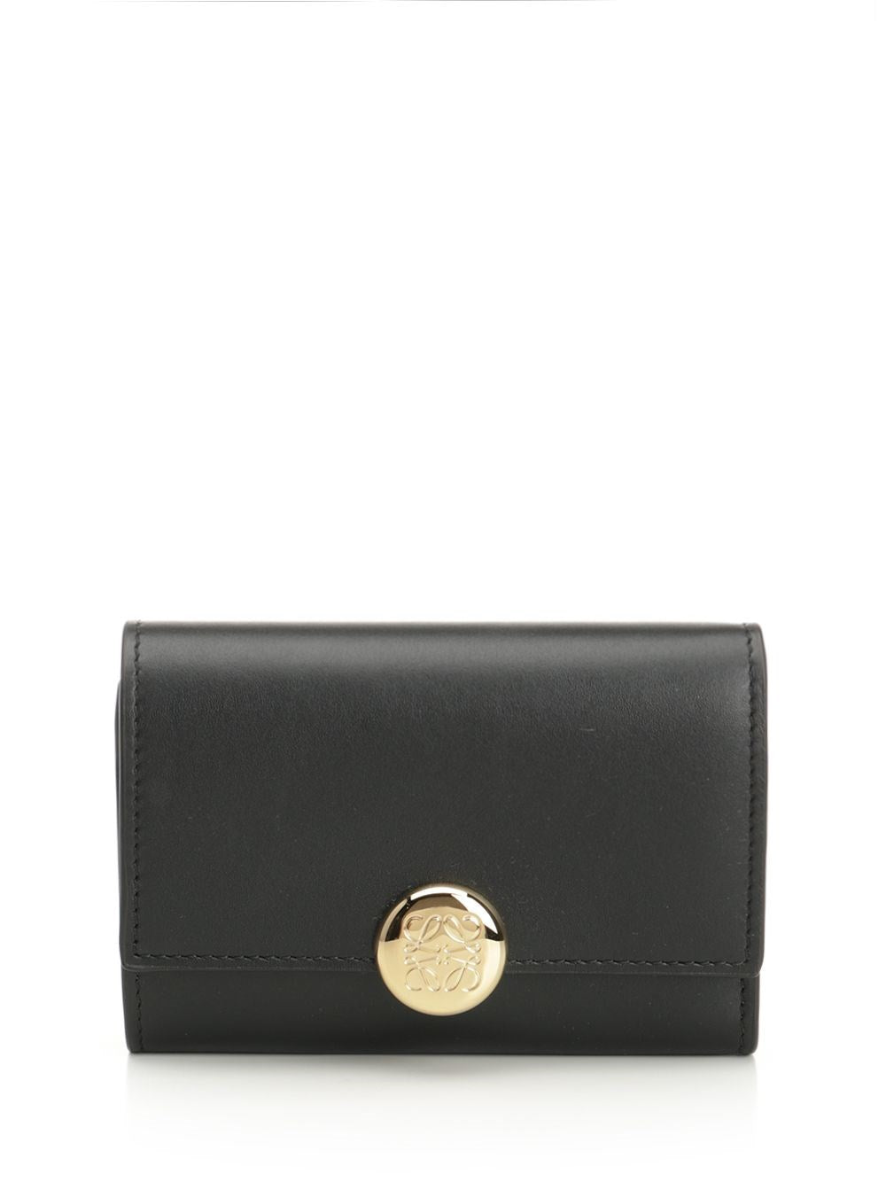 Loewe Women Small Vertical Wallet "Pebble"