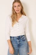 Women's Peyton Henley Long Sleeve Top