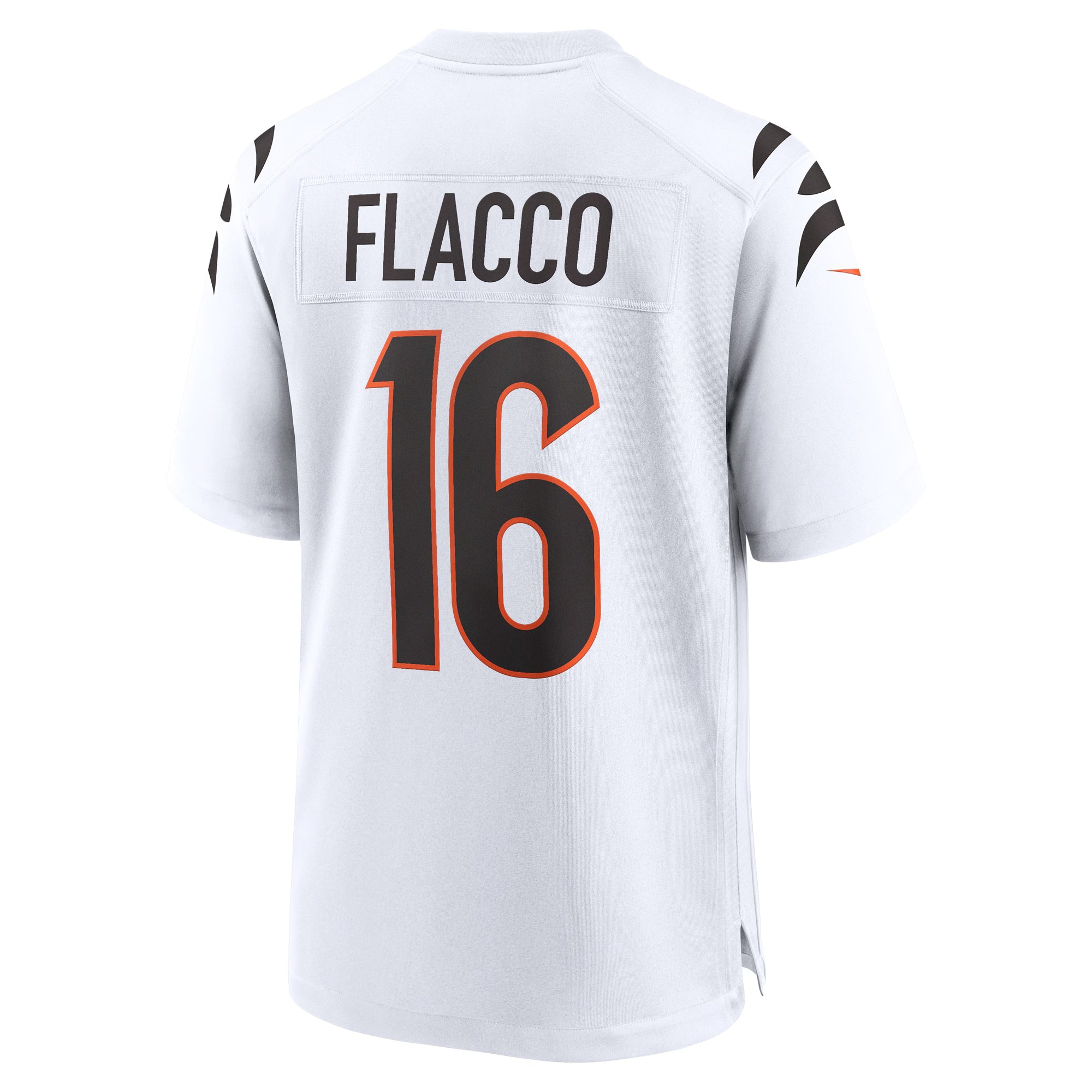 Cincinnati Bengals Joe Flacco White Game Jersey