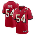 Tampa Bay Buccaneers Lavonte David Red 50th Season Team Game Jersey