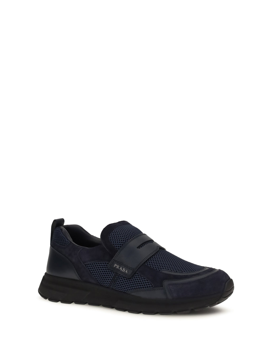 Prada Men Sport Mesh Loafers