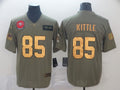 Men's San Francisco 49ers George Kittle #85 Brown Game Player jersey