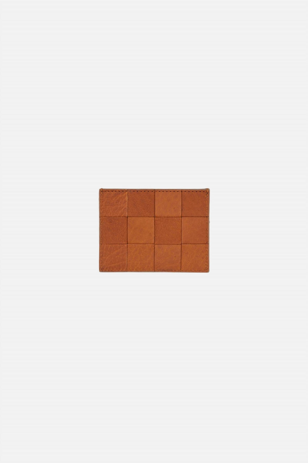 Women's Check Cardholder In Tan
