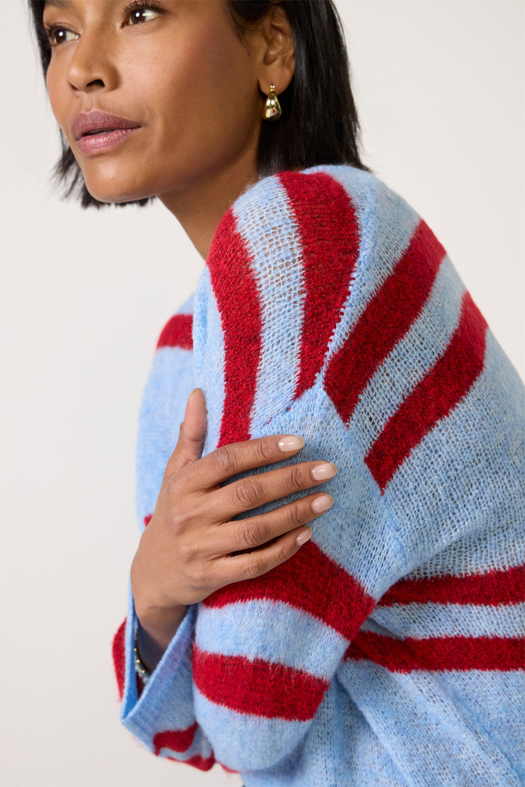 Women's Lucca Stripe Sweater Top