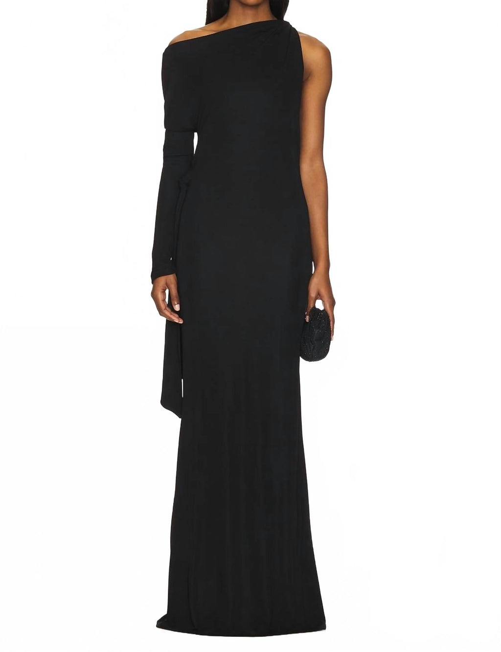The Shuri Maxi Dress In Black