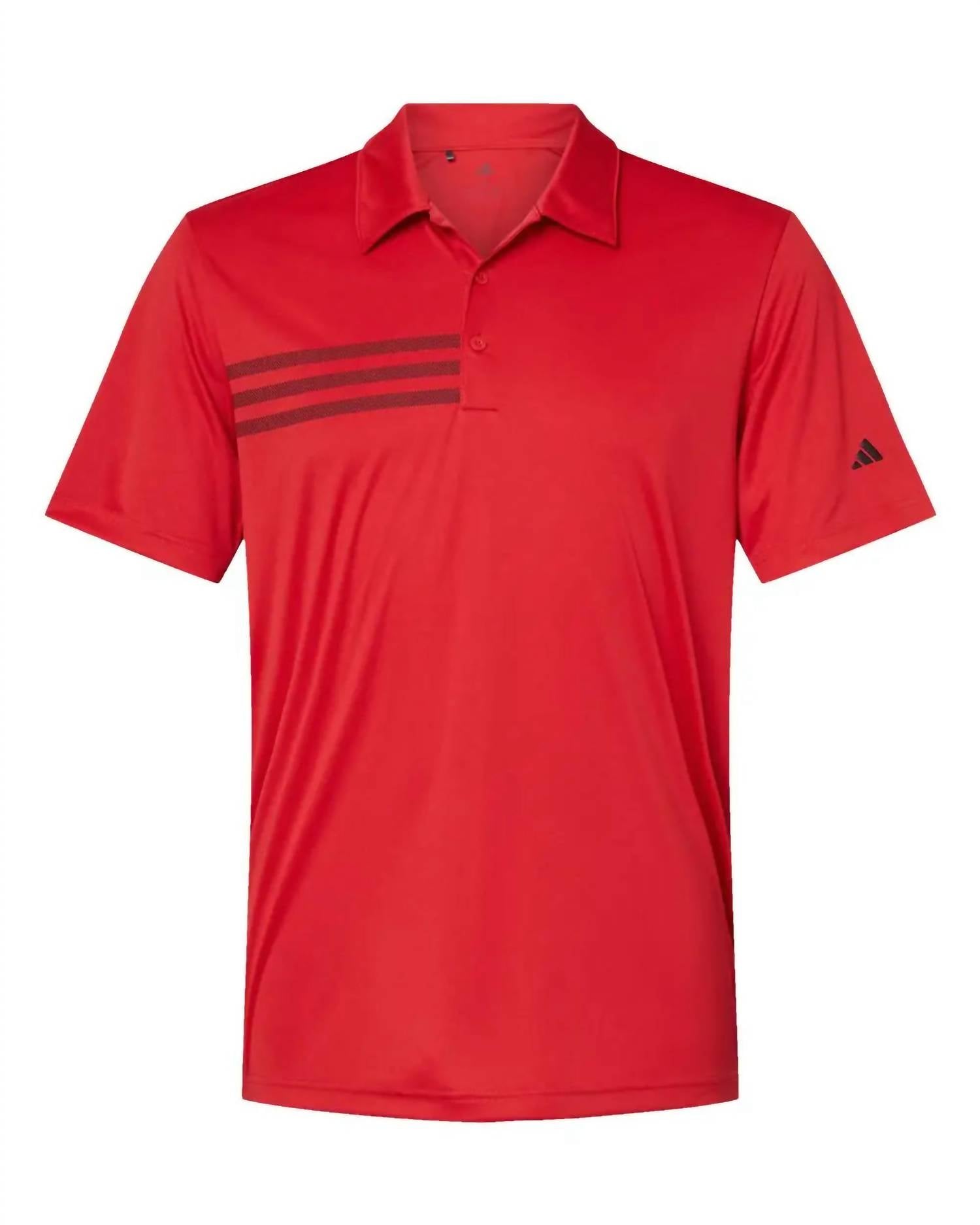 Men's 3-Stripes Chest Top In Red