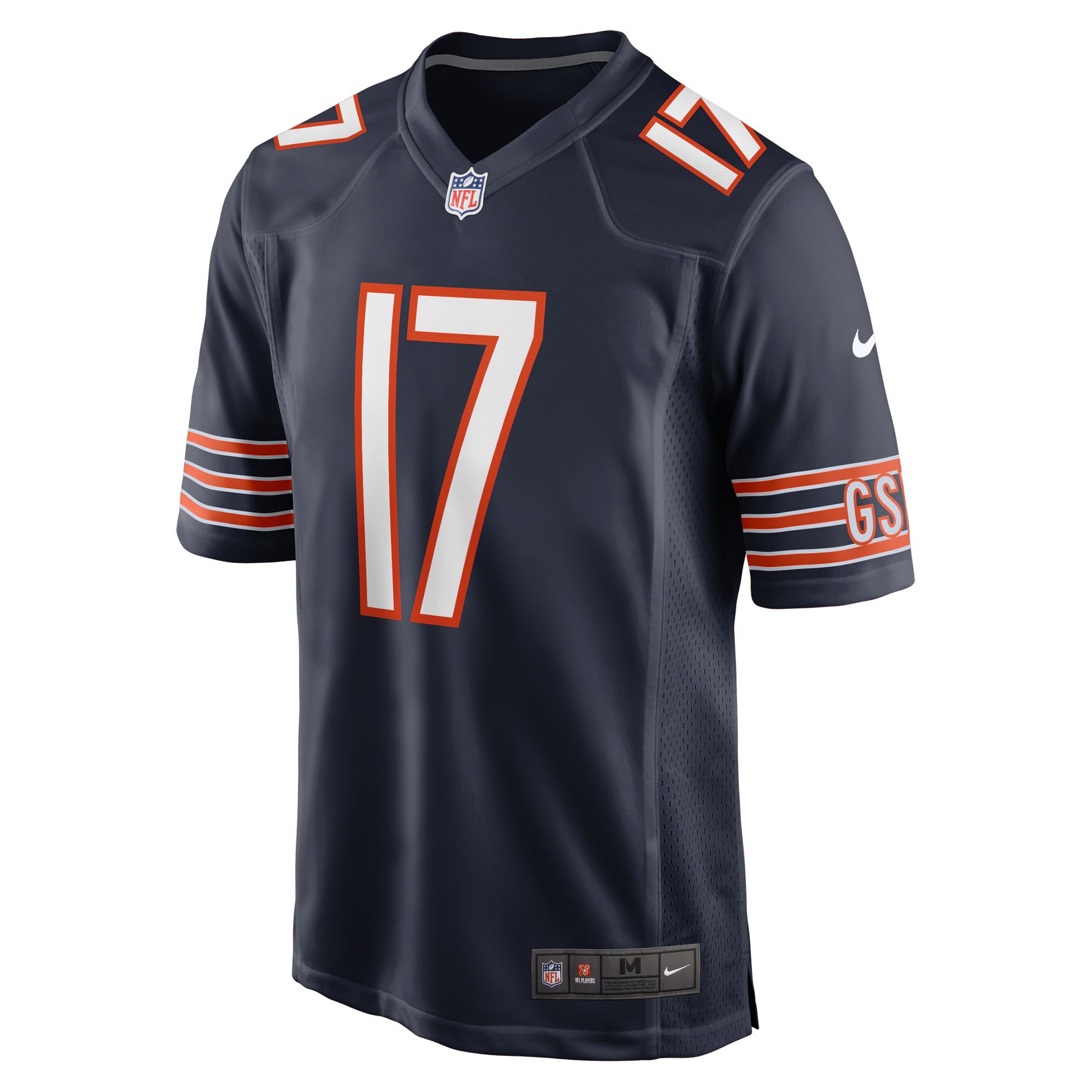Chicago Bears Tyson Bagent Navy Game Jersey