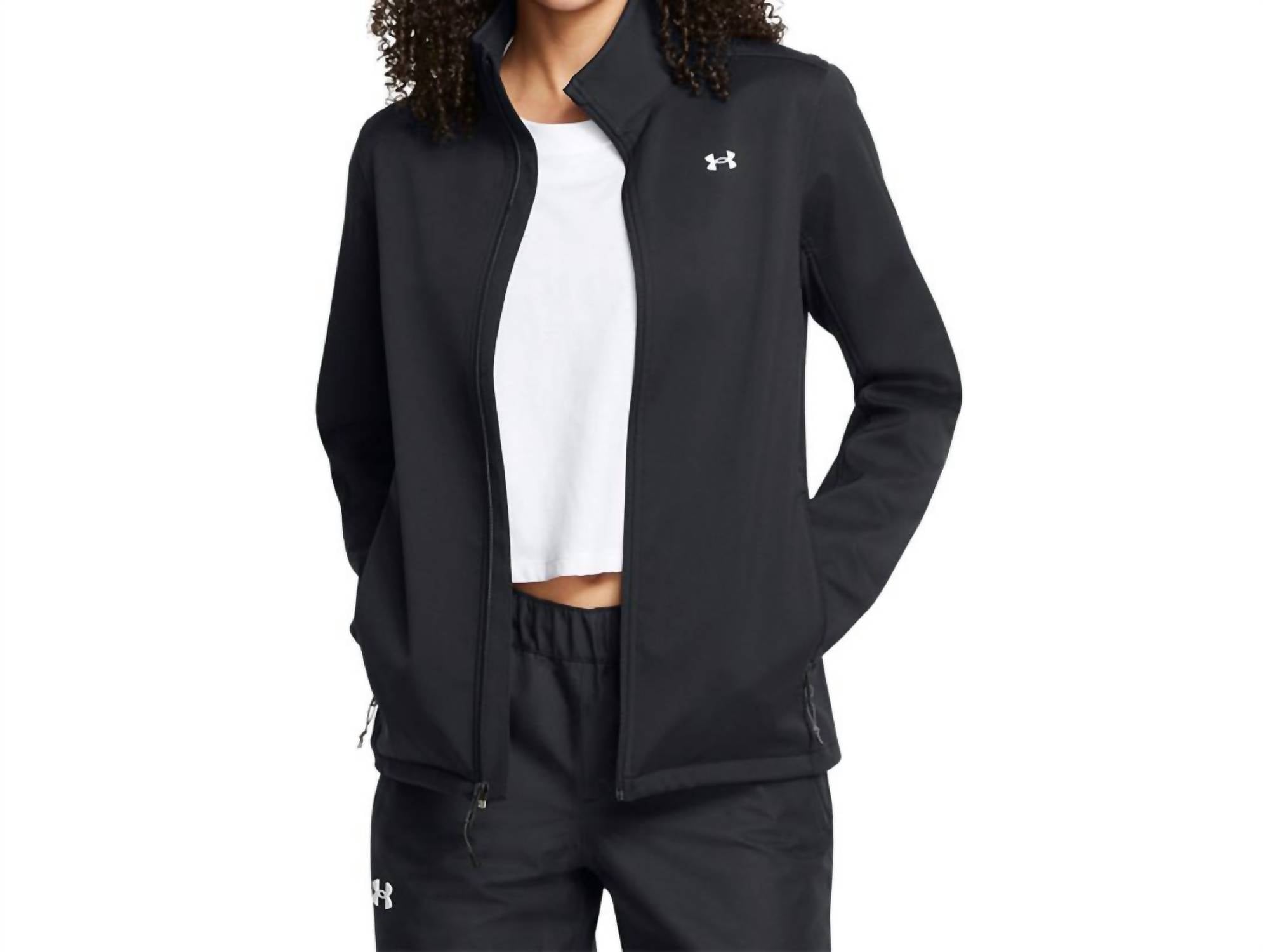 Women's Shield Jacket In Black