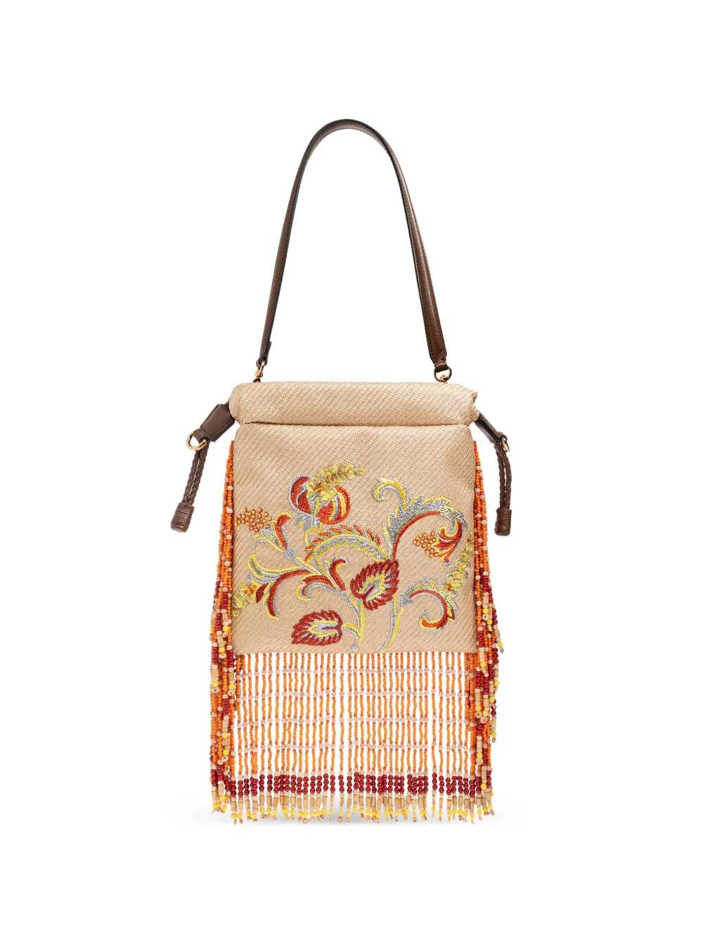Etro Women Kalispera Small Embroidered Tote Bag