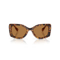 0Sk6058U Oversized Square Frame Sunglasses with Tortoiseshell Acetate