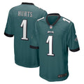 Philadelphia Eagles Jalen Hurts Midnight Green Player Jersey