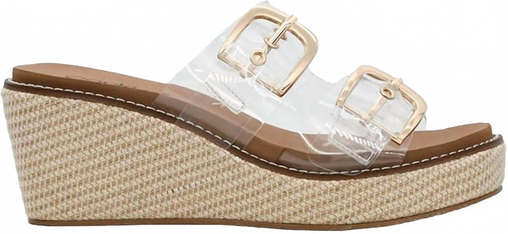 Women's Manifest Wedge In Clear
