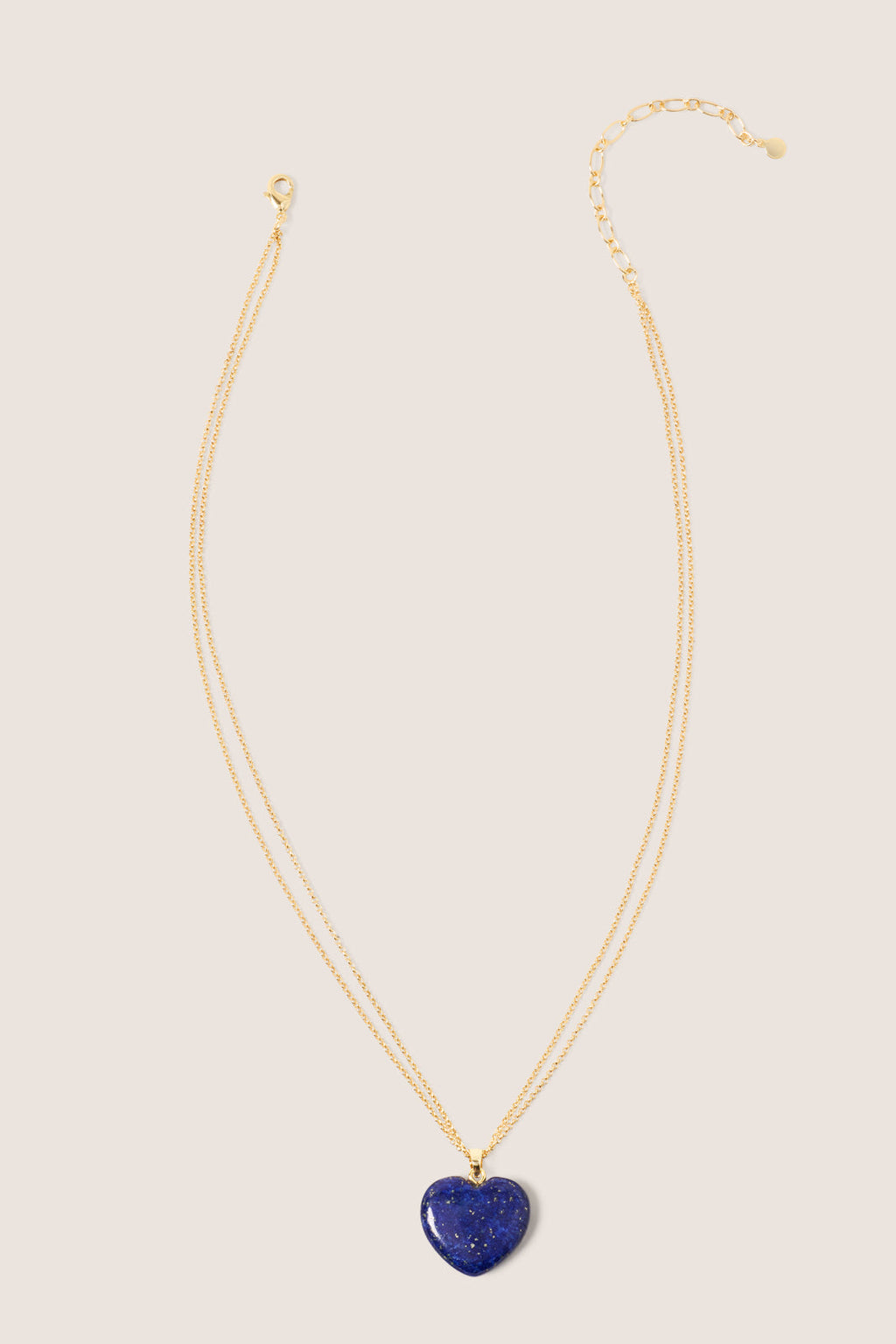 Women's Sarah Stone Heart Necklace