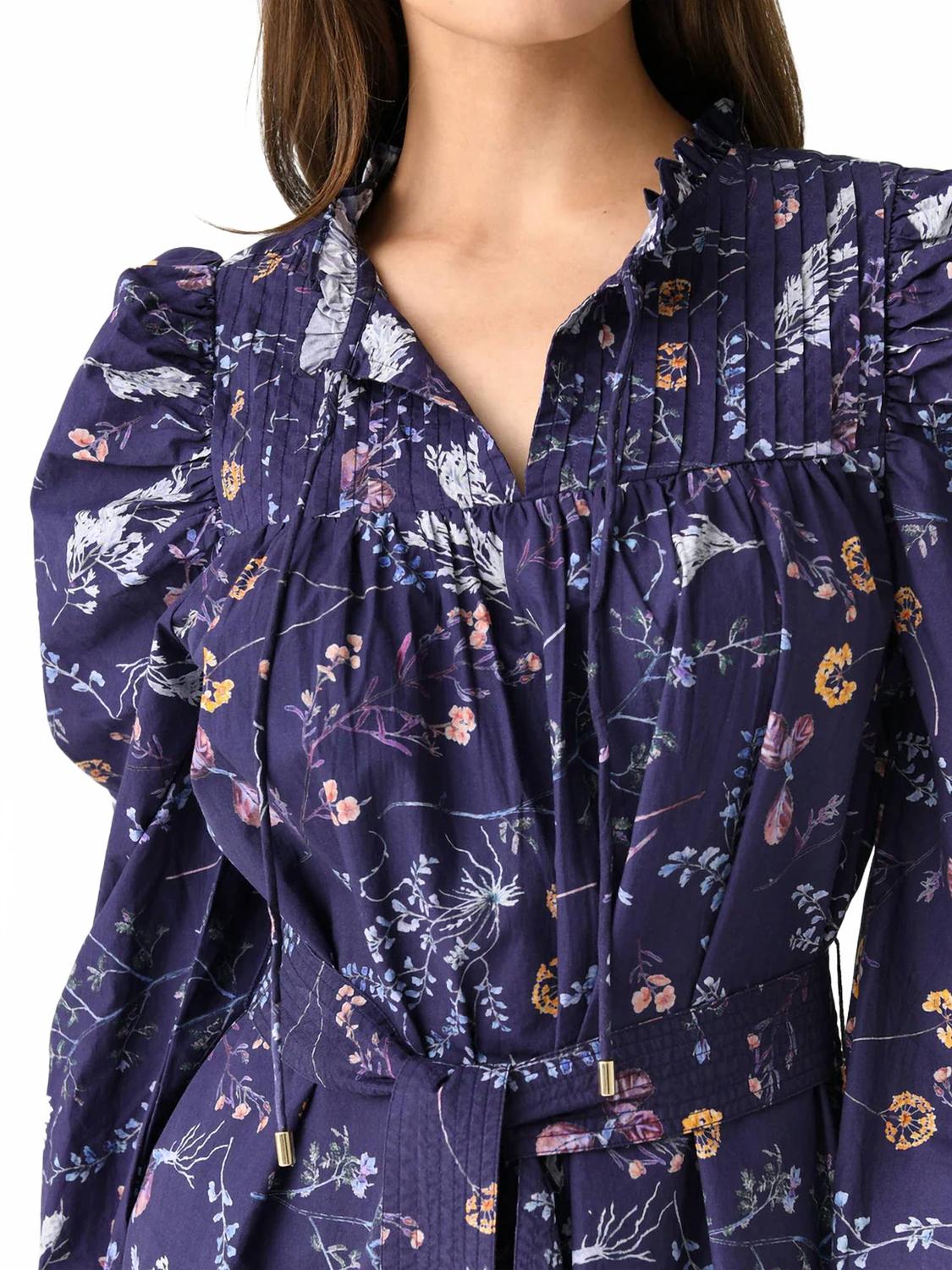 Ivana Mini Dress In Multi Print