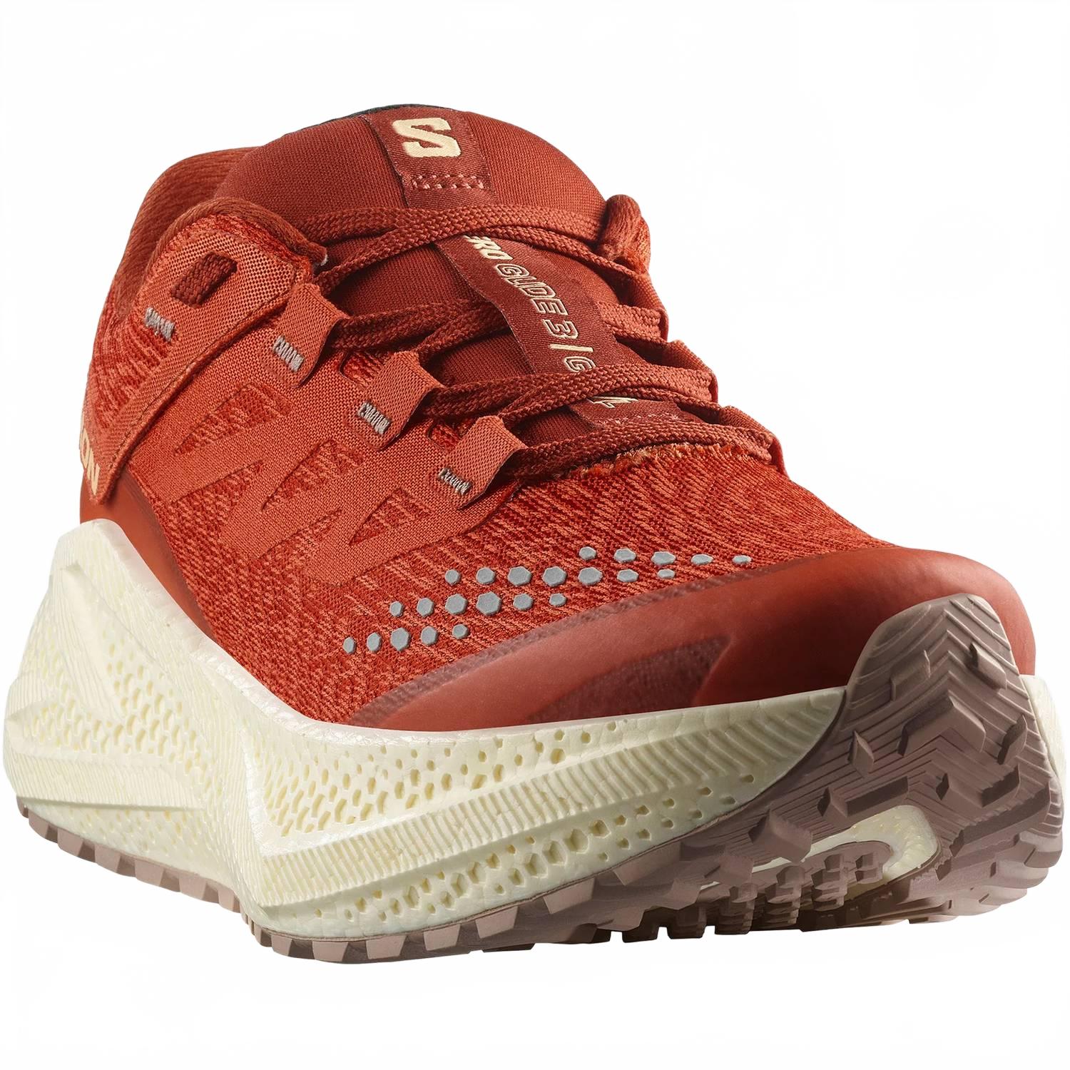 Women's Aero Glide 3 Grvl Running Shoes In Burnt Ochre/vanilla Ice/etherea