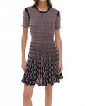 Baylor Dress In Cranberry
