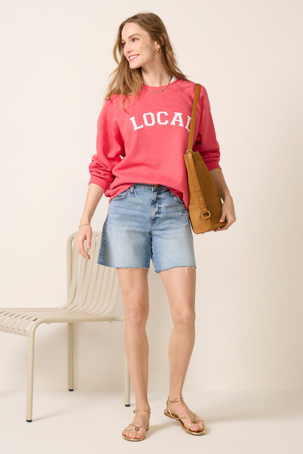 Women's Local Raglan Crew Top