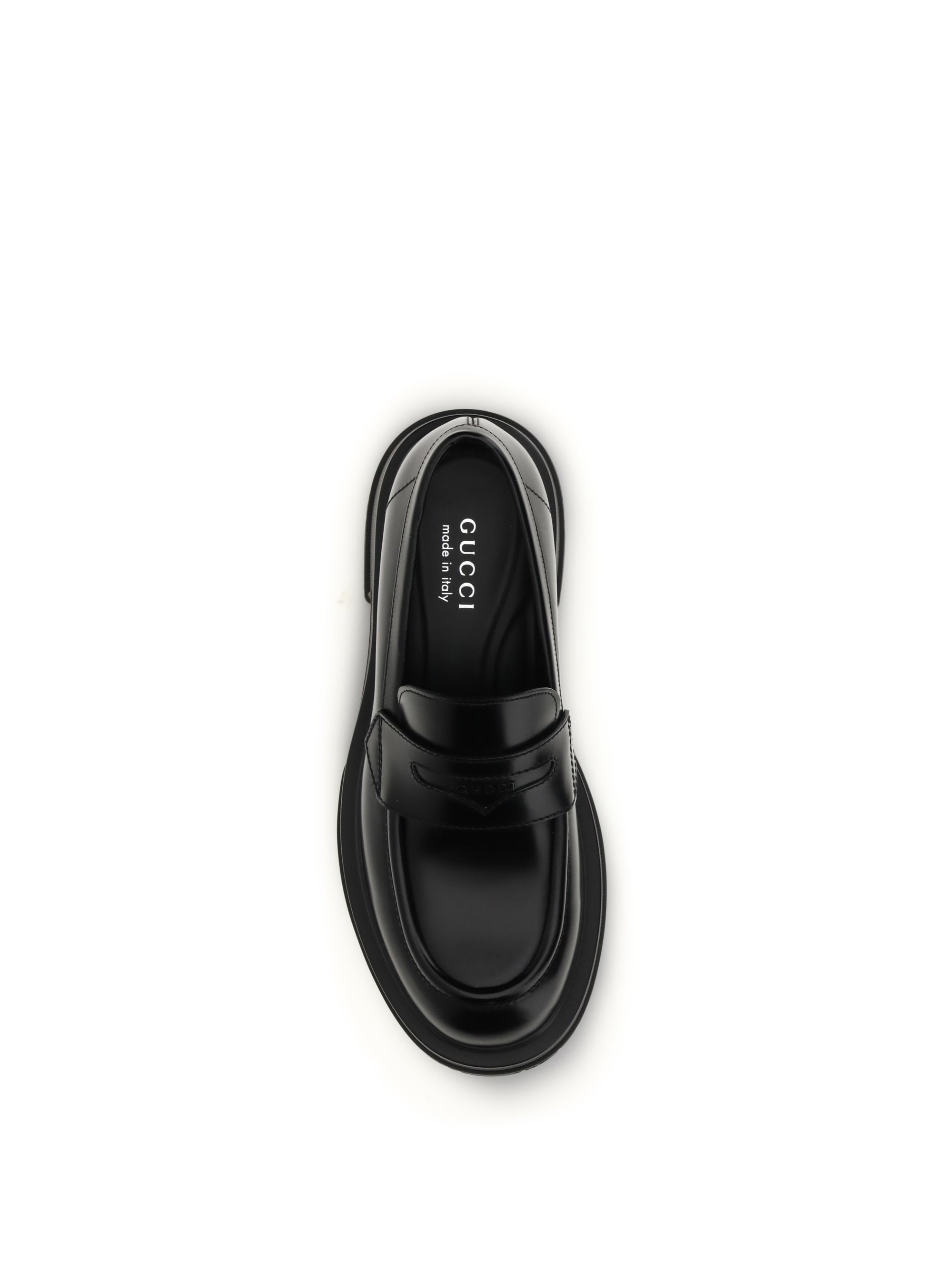 Gucci Men Logo Loafers