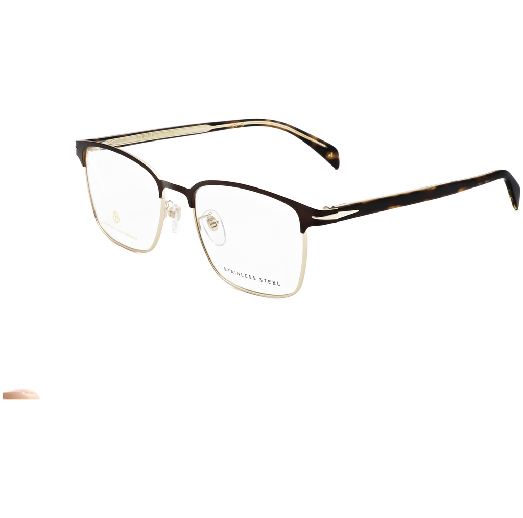 David Beckham Men's 55 mm Brown Opticals