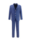 Brunello Cucinelli Men Single-Breasted Suit With Peak Lapels