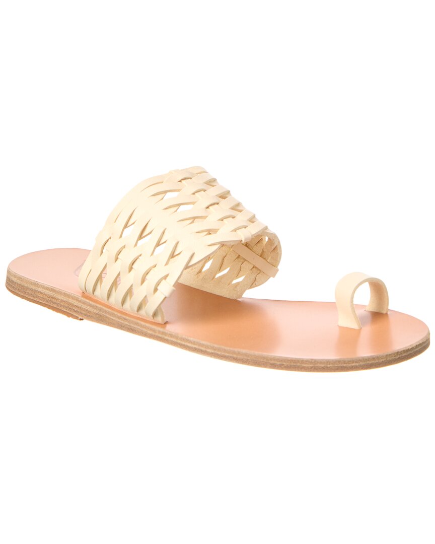 Ancient Greek Sandals Thalia Woven Leather Sandal