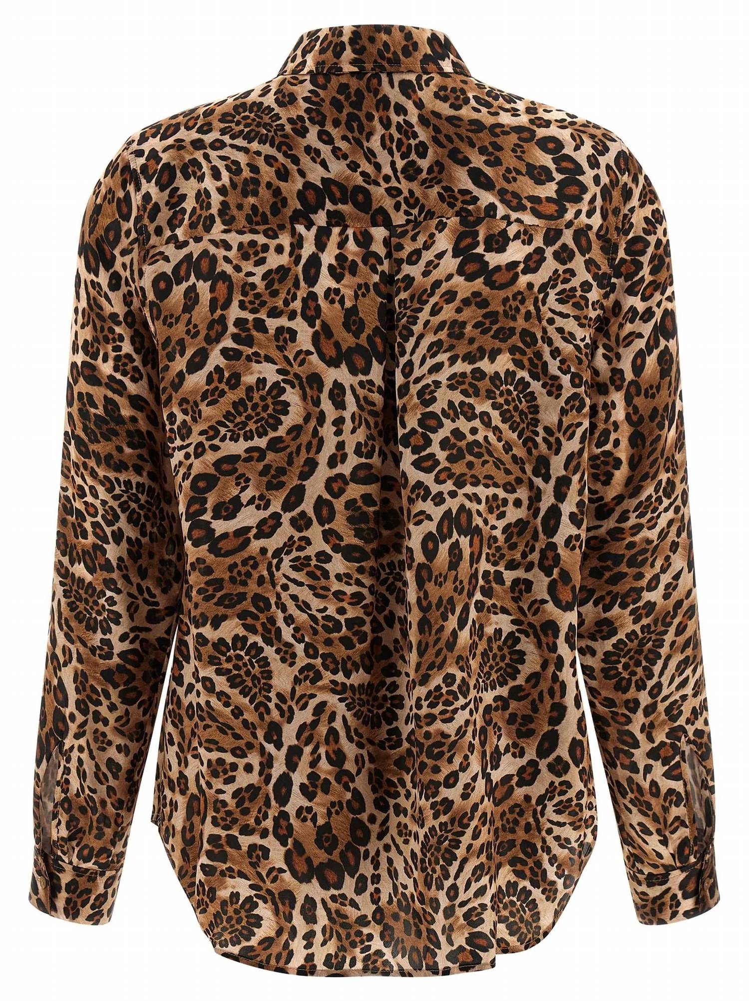 Tyler Long Sleeve Blouse In Cinnamon