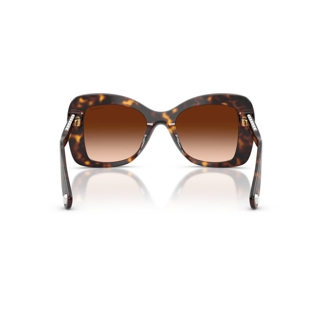 0Sk6062U Bold Oversized Square Sunglasses with Tortoiseshell Acetate Frame
