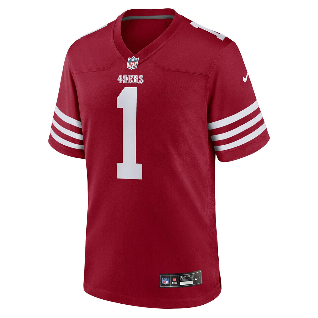 San Francisco 49ers Ricky Pearsall Scarlet Team Game Jersey