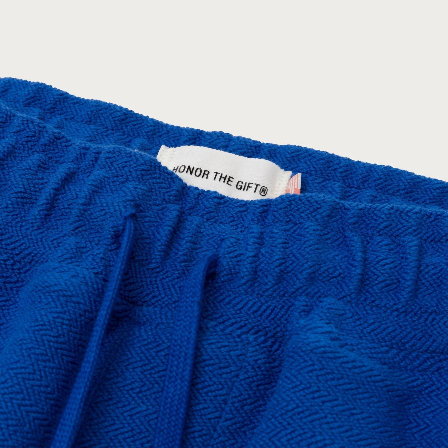 Men's Race Herringbone Short In Blue