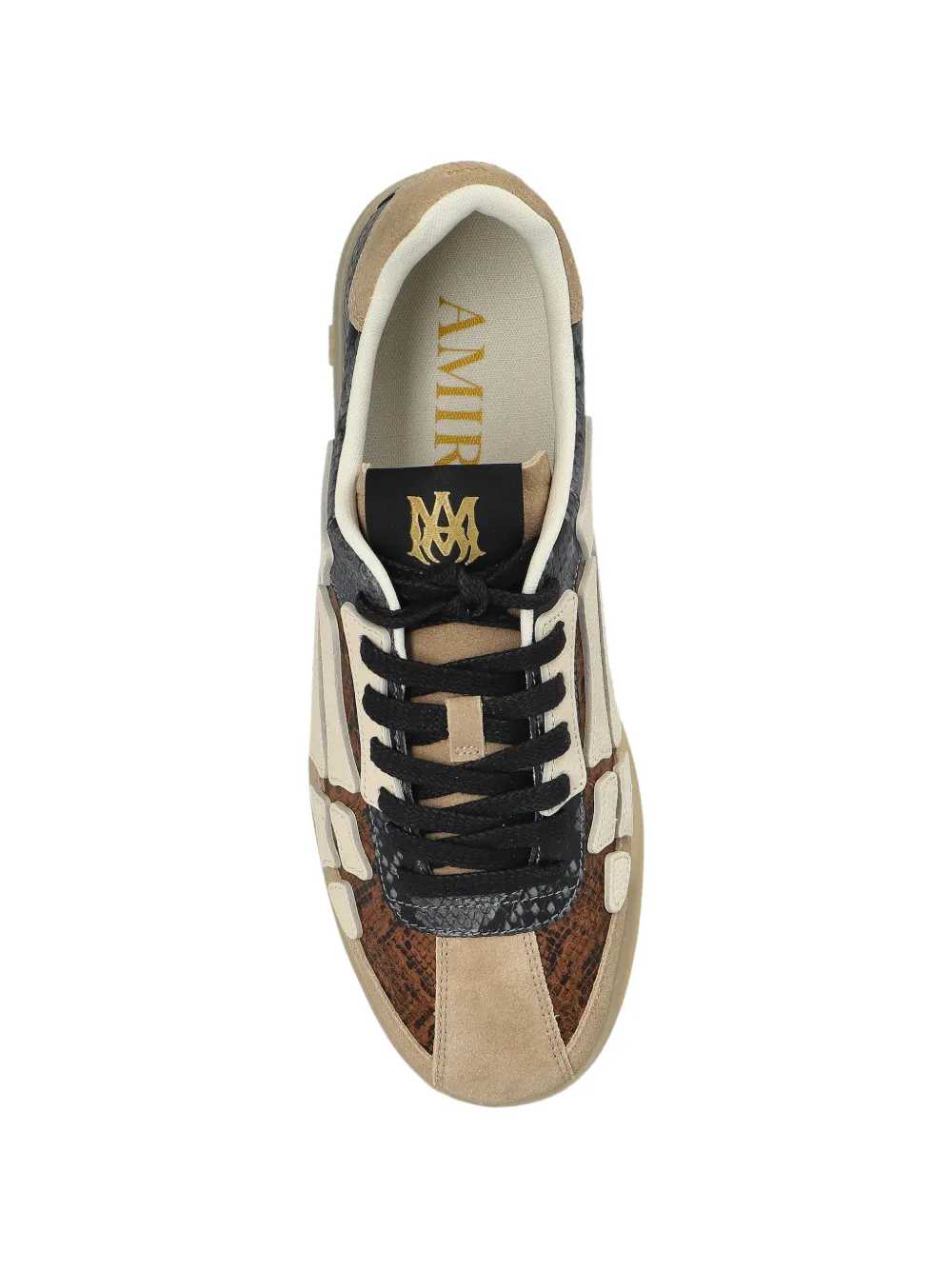 Amiri Men Sneakers With Bone Details