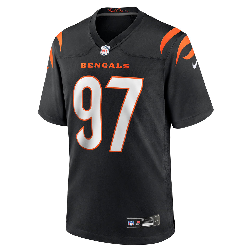 Cincinnati Bengals Shemar Stewart Black Team Game Jersey