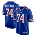 Buffalo Bills Ryan Van Demark Royal Game Player Jersey