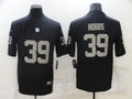 Men's Las Vegas Raiders Nate Hobbs #39 Black Game Jersey1