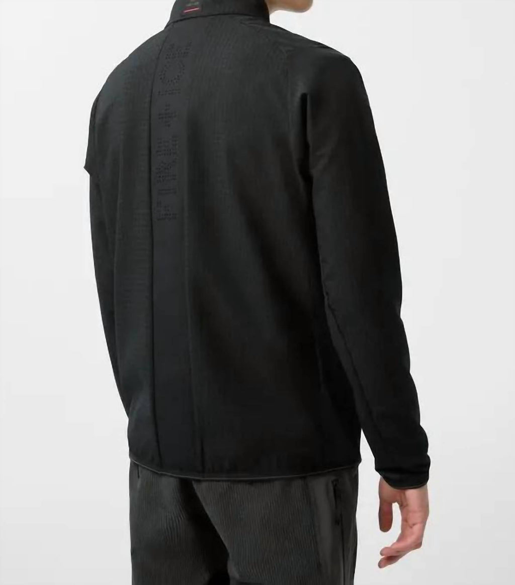 Alvar Mid Layer Jacket In Black