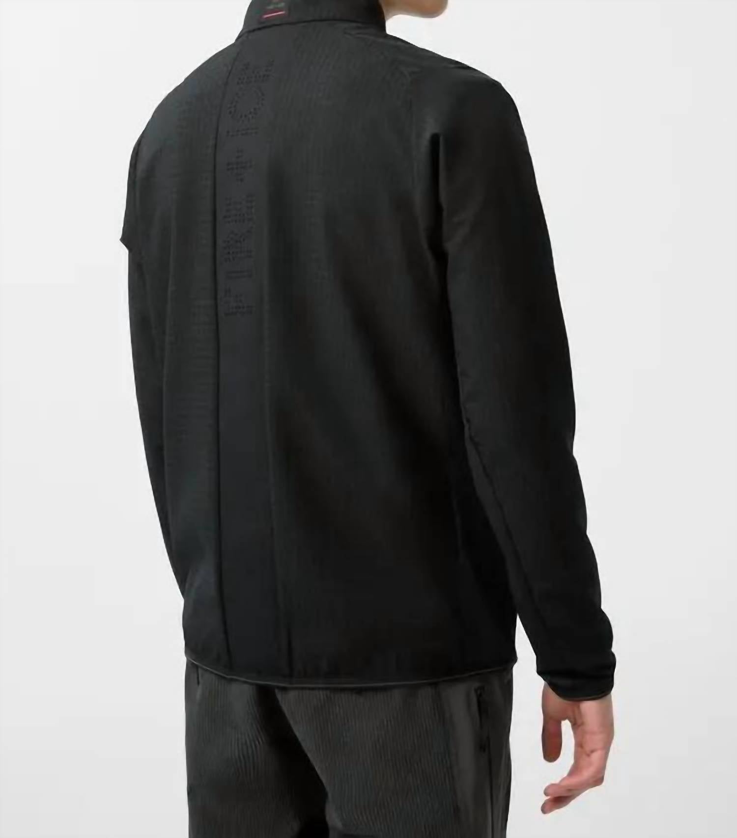 Alvar Mid Layer Jacket In Black