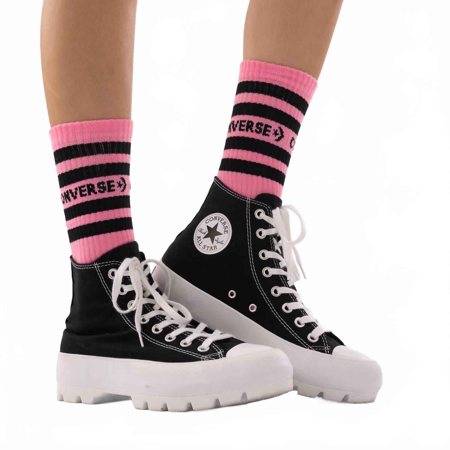 Women's Chuck Taylor All Star Lugged High Top Shoe In Black