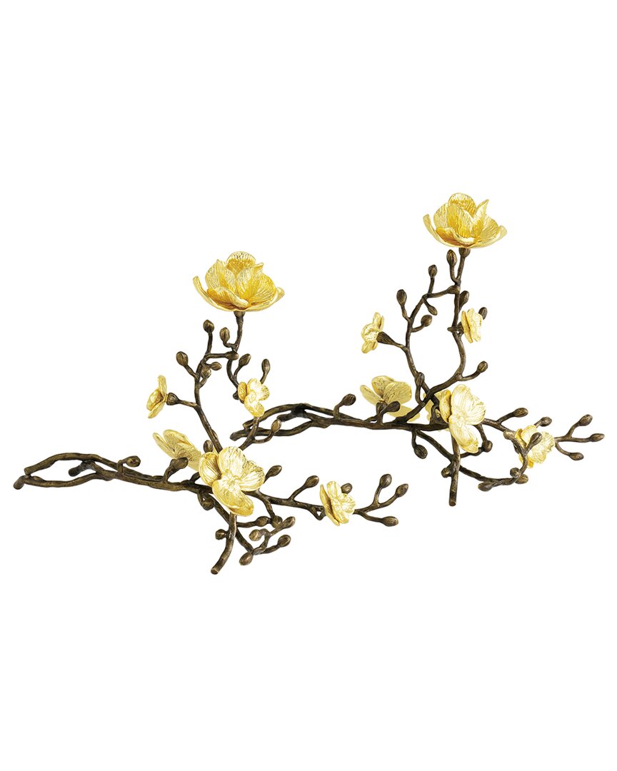 Michael Aram Gold Orchid Candleholder