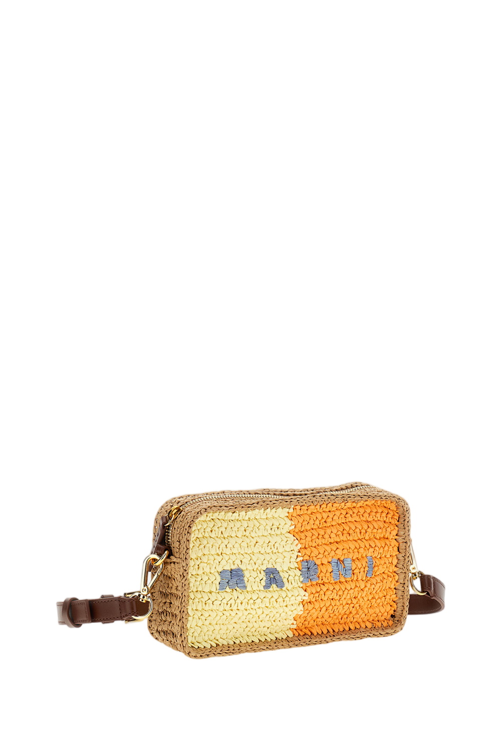 Yellow Orange Seaside Camera Bag