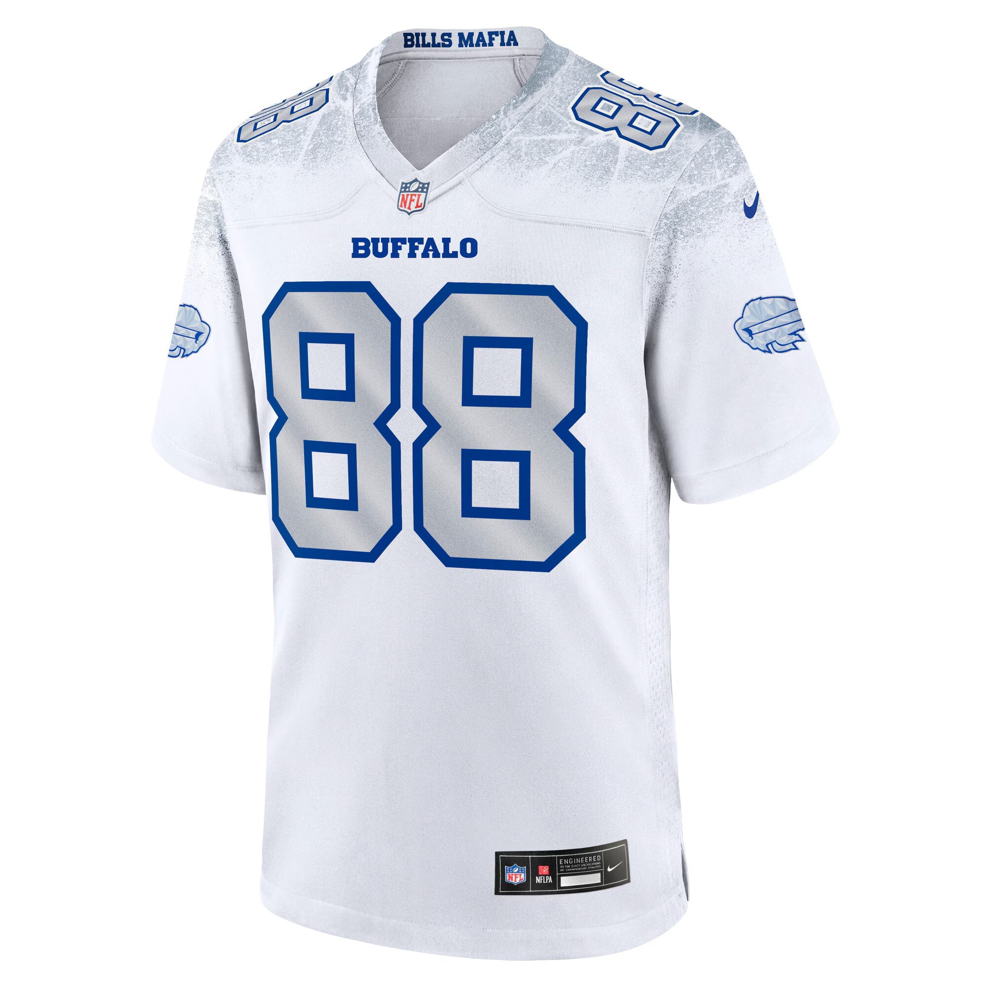 Buffalo Bills Dawson Knox White 2025 Rivalries Collection Game Jersey