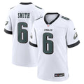 Philadelphia Eagles DeVonta Smith White White Game Jersey