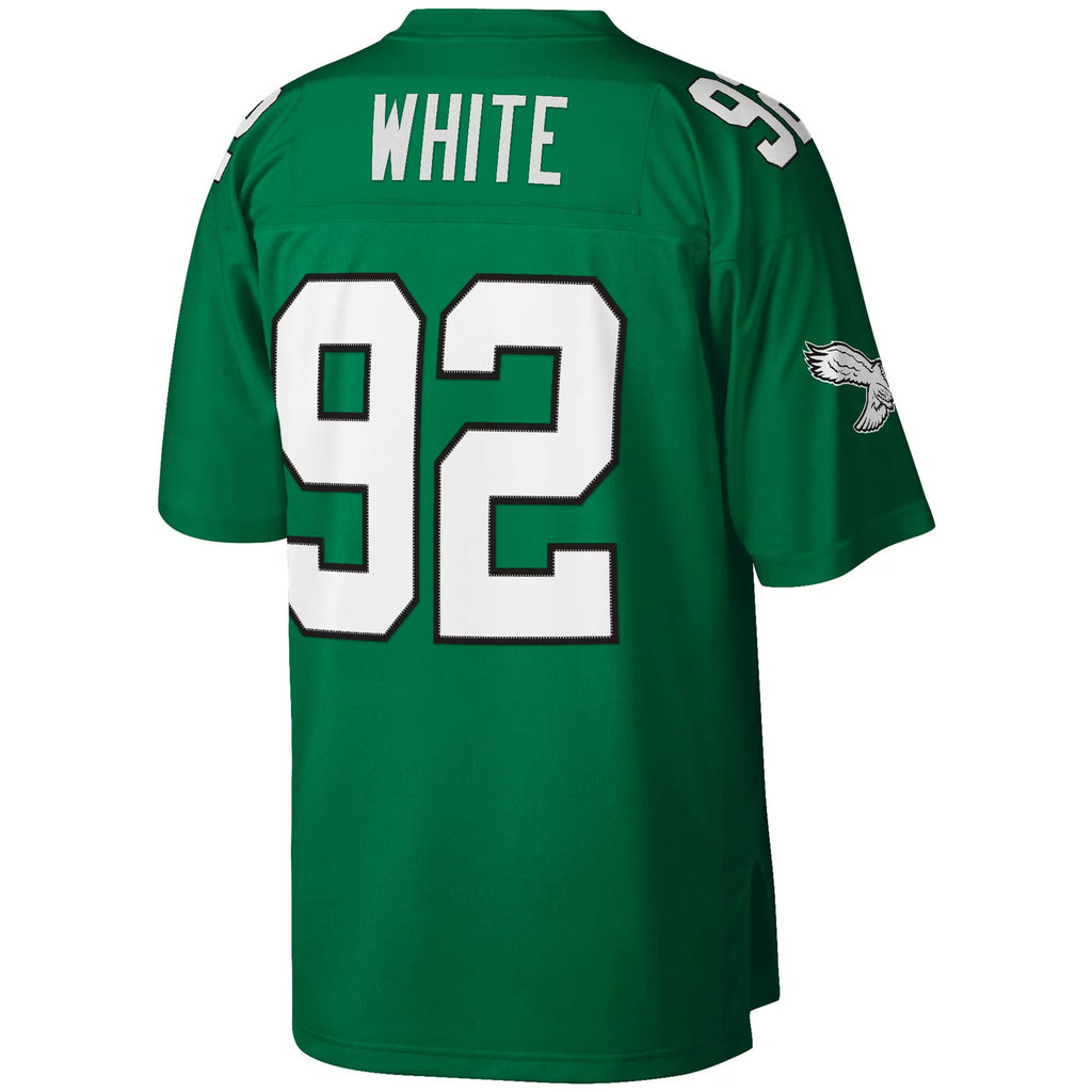 Philadelphia Eagles Reggie White Mitchell & Ness Kelly Green Legacy Replica Jersey